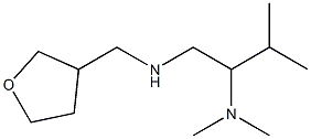 [2-(dimethylamino)-3-methylbutyl](oxolan-3-ylmethyl)amine Struktur