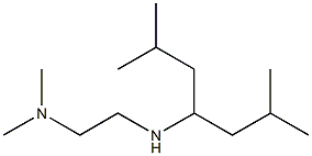 [2-(dimethylamino)ethyl](2,6-dimethylheptan-4-yl)amine Struktur