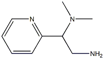 [2-amino-1-(pyridin-2-yl)ethyl]dimethylamine Struktur