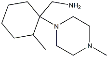 [2-methyl-1-(4-methylpiperazin-1-yl)cyclohexyl]methylamine Struktur