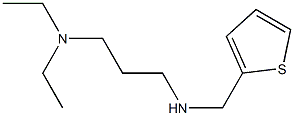 [3-(diethylamino)propyl](thiophen-2-ylmethyl)amine Struktur