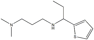 [3-(dimethylamino)propyl][1-(thiophen-2-yl)propyl]amine Struktur