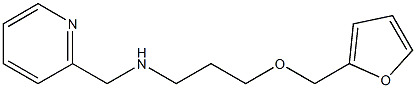 [3-(furan-2-ylmethoxy)propyl](pyridin-2-ylmethyl)amine Struktur