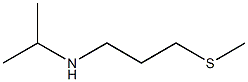 [3-(methylsulfanyl)propyl](propan-2-yl)amine Struktur