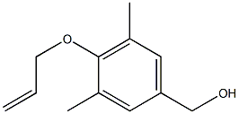 [3,5-dimethyl-4-(prop-2-en-1-yloxy)phenyl]methanol Struktur