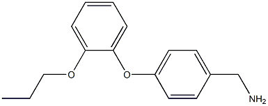 [4-(2-propoxyphenoxy)phenyl]methanamine Struktur