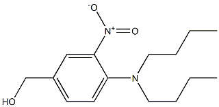 [4-(dibutylamino)-3-nitrophenyl]methanol Struktur