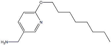 [6-(octyloxy)pyridin-3-yl]methanamine Struktur