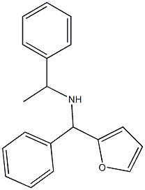 [furan-2-yl(phenyl)methyl](1-phenylethyl)amine Struktur