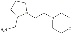 {1-[2-(morpholin-4-yl)ethyl]pyrrolidin-2-yl}methanamine Struktur