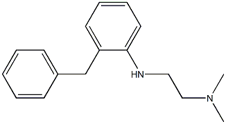 {2-[(2-benzylphenyl)amino]ethyl}dimethylamine Struktur