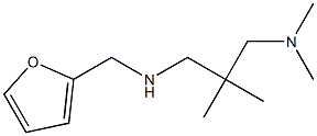 {2-[(dimethylamino)methyl]-2-methylpropyl}(furan-2-ylmethyl)amine Struktur