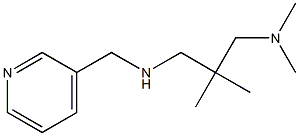 {2-[(dimethylamino)methyl]-2-methylpropyl}(pyridin-3-ylmethyl)amine Struktur