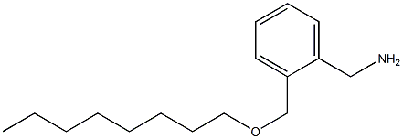 {2-[(octyloxy)methyl]phenyl}methanamine Struktur