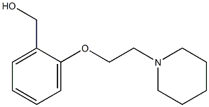 {2-[2-(piperidin-1-yl)ethoxy]phenyl}methanol Struktur