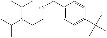 {2-[bis(propan-2-yl)amino]ethyl}[(4-tert-butylphenyl)methyl]amine Struktur