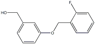 {3-[(2-fluorophenyl)methoxy]phenyl}methanol Struktur