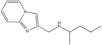 {imidazo[1,2-a]pyridin-2-ylmethyl}(pentan-2-yl)amine Struktur