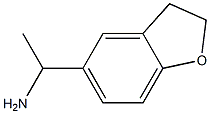 1-(2,3-dihydro-1-benzofuran-5-yl)ethanamine Struktur