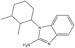 1-(2,3-dimethylcyclohexyl)-1H-1,3-benzodiazol-2-amine Struktur