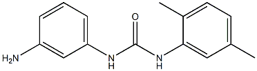 1-(3-aminophenyl)-3-(2,5-dimethylphenyl)urea Struktur