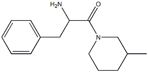 1-(3-methylpiperidin-1-yl)-1-oxo-3-phenylpropan-2-amine Struktur