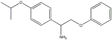 1-(4-isopropoxyphenyl)-2-phenoxyethanamine Struktur