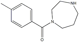 1-(4-methylbenzoyl)-1,4-diazepane Struktur