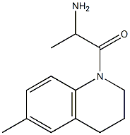 1-(6-methyl-3,4-dihydroquinolin-1(2H)-yl)-1-oxopropan-2-amine Struktur