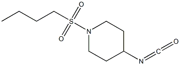 1-(butylsulfonyl)-4-isocyanatopiperidine Struktur