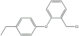 1-(chloromethyl)-2-(4-ethylphenoxy)benzene Struktur