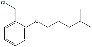 1-(chloromethyl)-2-[(4-methylpentyl)oxy]benzene Struktur