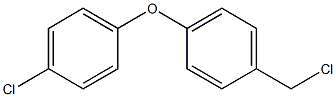 1-(chloromethyl)-4-(4-chlorophenoxy)benzene Struktur