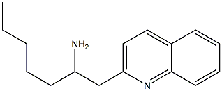 1-(quinolin-2-yl)heptan-2-amine Struktur