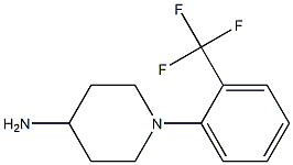 1-[2-(trifluoromethyl)phenyl]piperidin-4-amine Struktur