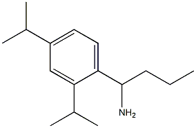 1-[2,4-bis(propan-2-yl)phenyl]butan-1-amine Struktur