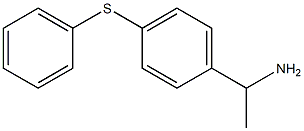 1-[4-(phenylsulfanyl)phenyl]ethan-1-amine Struktur