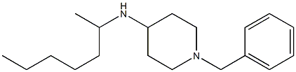 1-benzyl-N-(heptan-2-yl)piperidin-4-amine Struktur