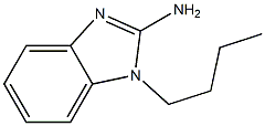 1-butyl-1H-1,3-benzodiazol-2-amine Struktur