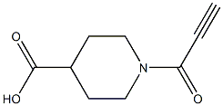 1-propioloylpiperidine-4-carboxylic acid Struktur