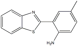 2-(1,3-benzothiazol-2-yl)-4-methylaniline Struktur