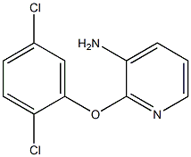 2-(2,5-dichlorophenoxy)pyridin-3-amine Struktur