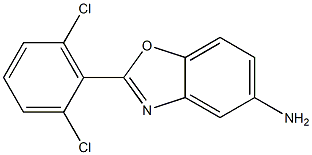 2-(2,6-dichlorophenyl)-1,3-benzoxazol-5-amine Struktur