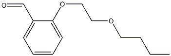 2-(2-butoxyethoxy)benzaldehyde Struktur