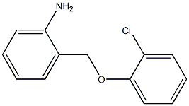 2-(2-chlorophenoxymethyl)aniline Struktur