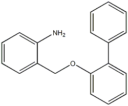 2-(2-phenylphenoxymethyl)aniline Struktur