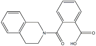 2-(3,4-dihydroisoquinolin-2(1H)-ylcarbonyl)benzoic acid Struktur