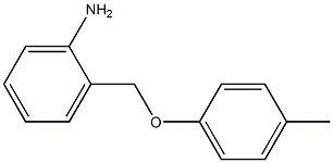 2-(4-methylphenoxymethyl)aniline Struktur