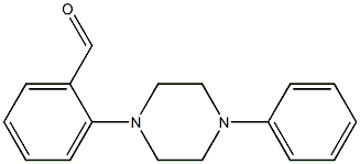 2-(4-phenylpiperazin-1-yl)benzaldehyde Struktur