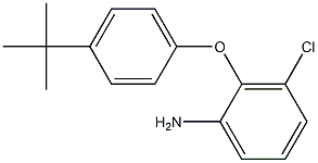 2-(4-tert-butylphenoxy)-3-chloroaniline Struktur